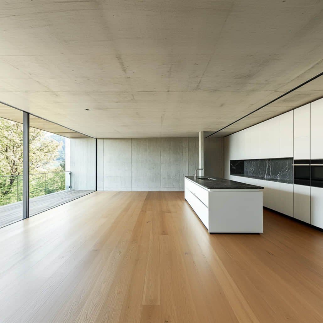 Luxury living room AI interior design example